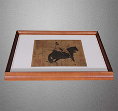 安多书画装裱配框服务案例